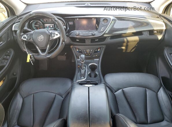 LRBFXBSA0HD040542 2017 BUICK ENVISION Серебряный Вид панели приборов