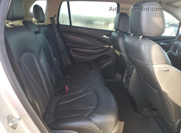 LRBFXBSA0HD040542 2017 BUICK ENVISION Серебряный Вид задней части салона