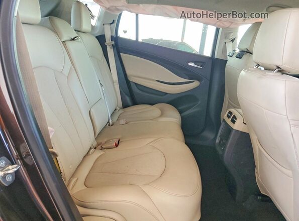 LRBFXBSA0LD175917 2020 BUICK ENVISION Brown Widok tylnych siedzeń