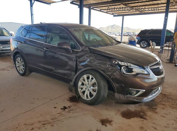 LRBFXBSA0LD175917 2020 BUICK ENVISION Brown Przód prawy