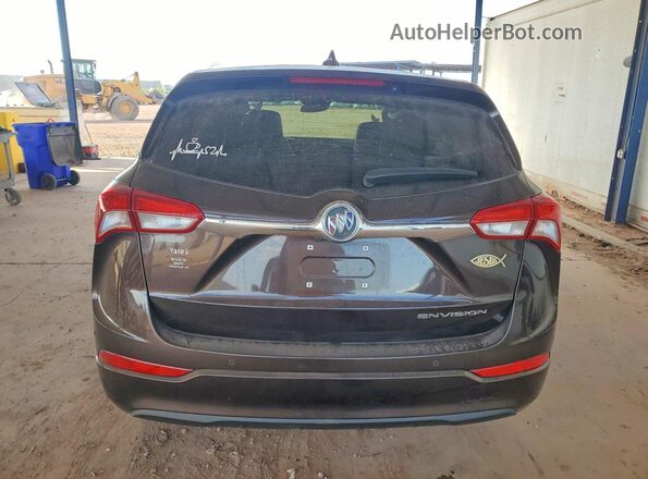 LRBFXBSA0LD175917 2020 BUICK ENVISION Brown Widok z tyłu