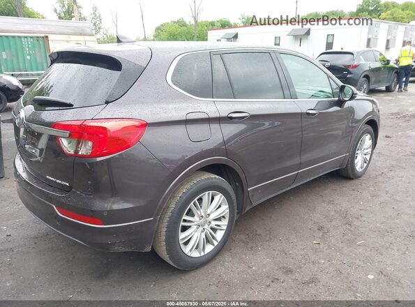 LRBFXBSA1JD017437 2018 BUICK ENVISION Серый Задняя правая четверть