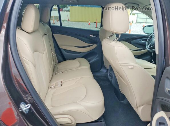 LRBFXBSA1LD031776 2020 BUICK ENVISION Brown Vista interior trasera