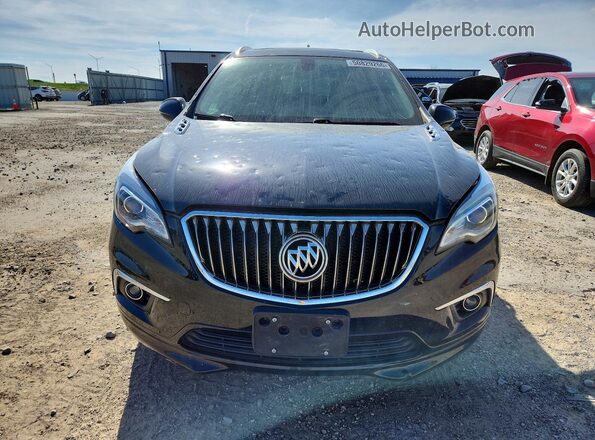 LRBFXBSA2HD080279 2017 BUICK ENVISION Black Вид спереду