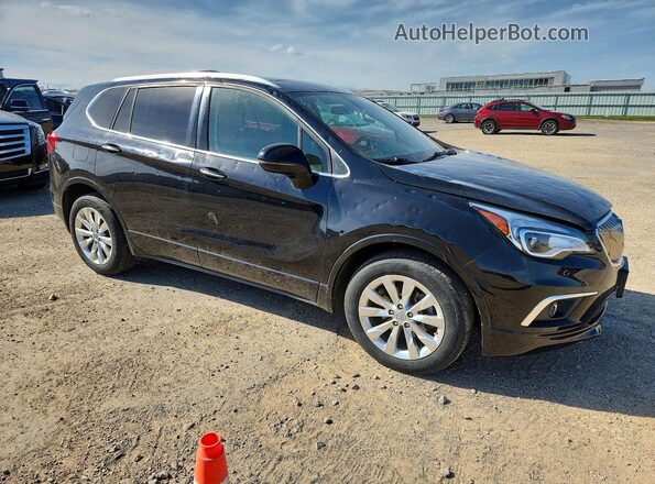 LRBFXBSA2HD080279 2017 BUICK ENVISION Black Передня права чверть