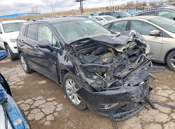 LRBFXBSA2KD009915 2019 BUICK ENVISION Black Առջևի աջ