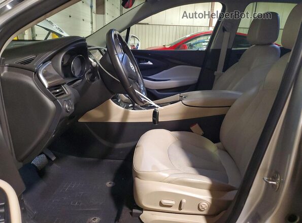 LRBFXBSA2KD142965 2019 BUICK ENVISION Silver Vista interior delantera