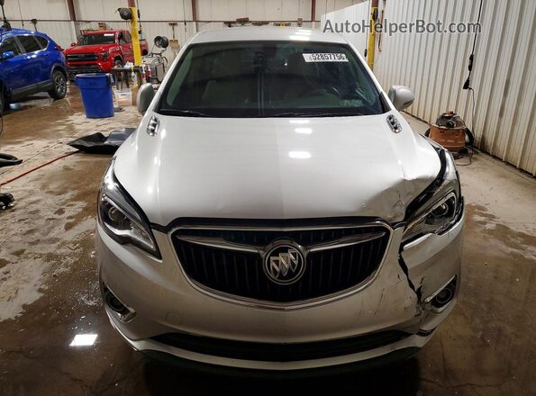 LRBFXBSA2KD142965 2019 BUICK ENVISION Silver Vista frontal