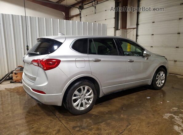 LRBFXBSA2KD142965 2019 BUICK ENVISION Silver Trasero derecho