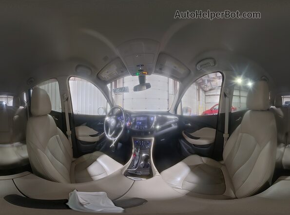 LRBFXBSA2KD142965 2019 BUICK ENVISION Silver Vista interior de 360 grados