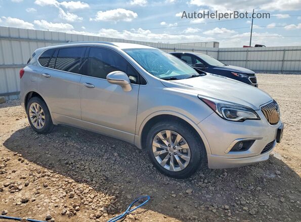LRBFXBSA3HD128954 2017 BUICK ENVISION Silver Передня права чверть