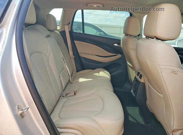 LRBFXBSA3HD128954 2017 BUICK ENVISION Silver Вид задньої частини салону