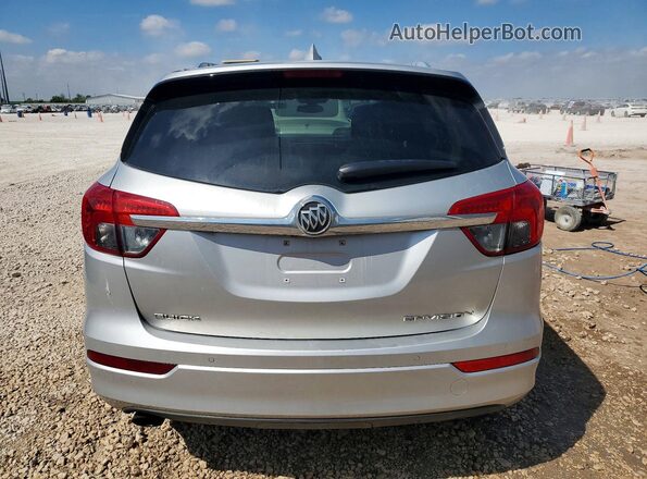 LRBFXBSA3HD128954 2017 BUICK ENVISION Silver Вид ззаду