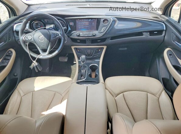 LRBFXBSA3HD128954 2017 BUICK ENVISION Silver Вид панелі приладів