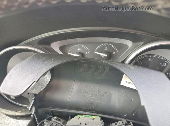 LRBFXBSA3KD019496 2019 BUICK ENVISION Black Vista del cuadro de instrumentos