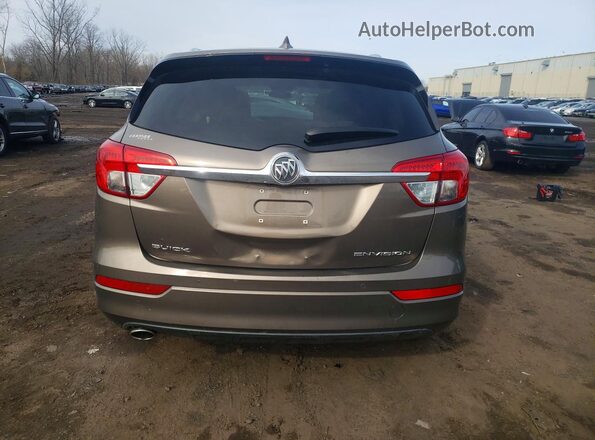 LRBFXBSA4HD151532 2017 BUICK ENVISION Brown Vista trasera