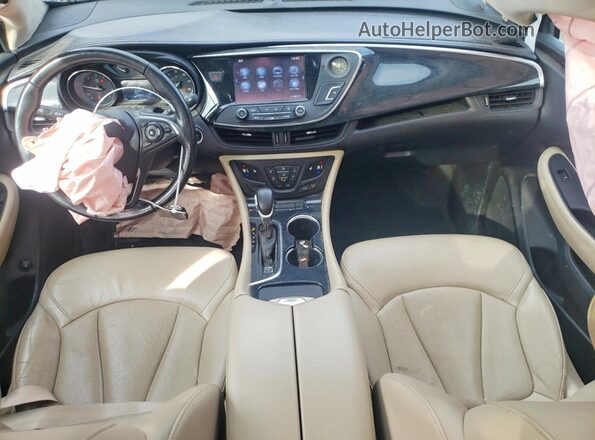 LRBFXBSA4HD151532 2017 BUICK ENVISION Brown Vista del salpicadero