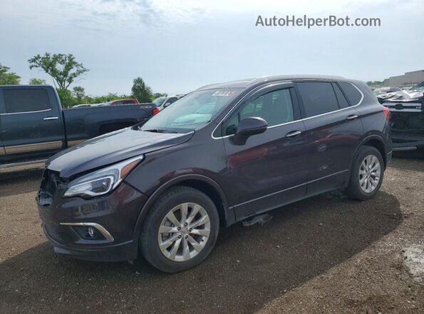 LRBFXBSA5HD031223 2017 BUICK ENVISION Purple Передня ліва чверть