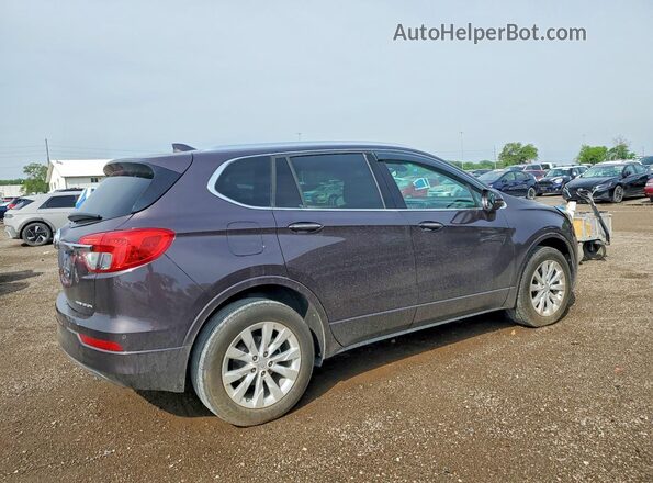 LRBFXBSA5HD031223 2017 BUICK ENVISION Purple Задня права чверть