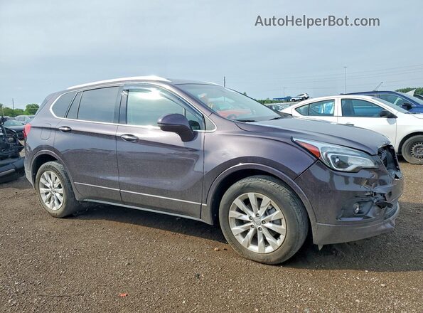 LRBFXBSA5HD031223 2017 BUICK ENVISION Purple Передня права чверть