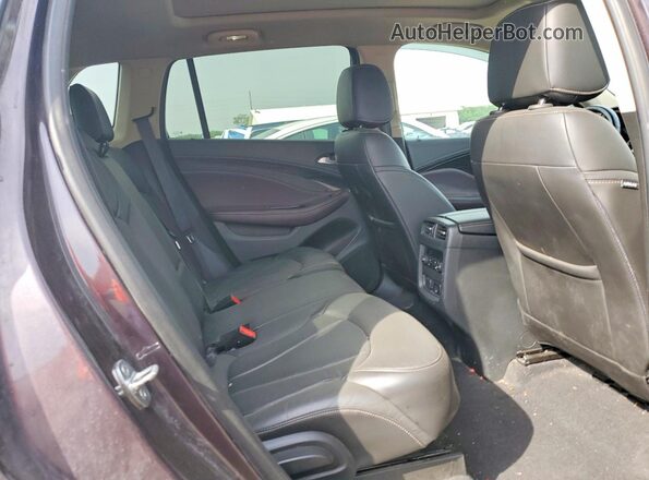 LRBFXBSA5HD031223 2017 BUICK ENVISION Purple Вид задньої частини салону