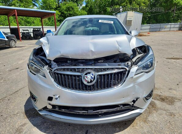 LRBFXBSA8KD025469 2019 BUICK ENVISION Silver Вид спереду