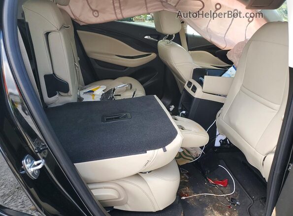 LRBFXBSA8LD034903 2020 BUICK ENVISION Black Vista interior trasera