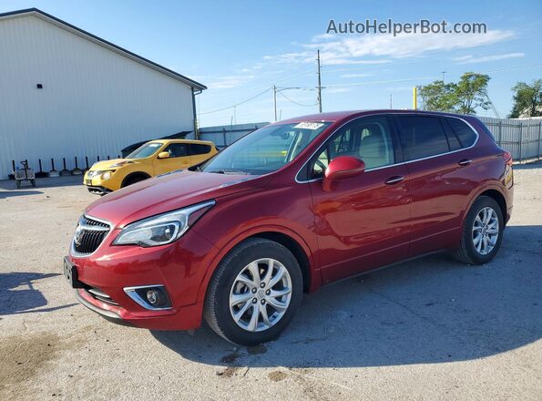 LRBFXBSA8LD101774 2020 BUICK ENVISION Red Vista tres cuartos delantera izquierda