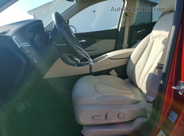 LRBFXBSA8LD101774 2020 BUICK ENVISION Red Vista interior delantera