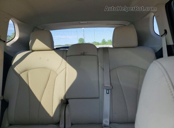 LRBFXBSA8LD101774 2020 BUICK ENVISION Red Vista de los asientos traseros