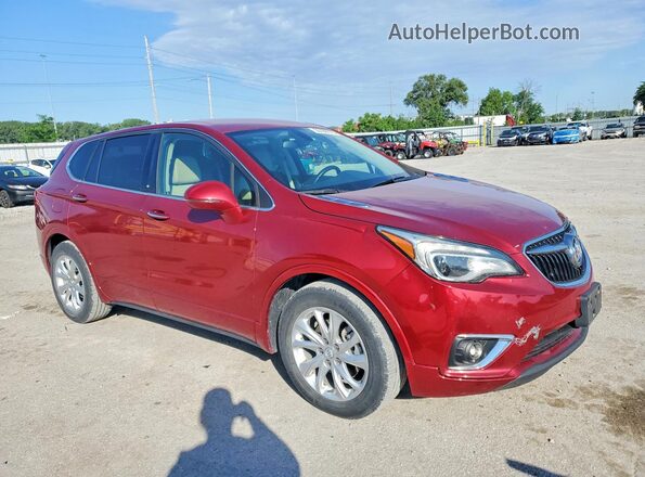 LRBFXBSA8LD101774 2020 BUICK ENVISION Red Delantero derecho