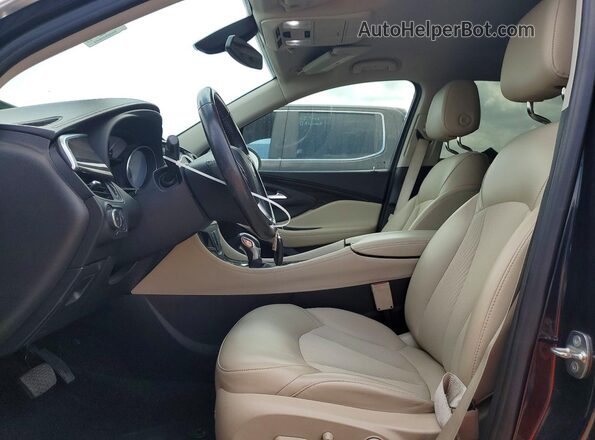 LRBFXBSA8LD155169 2020 BUICK ENVISION Blue Widok wnętrza z przodu