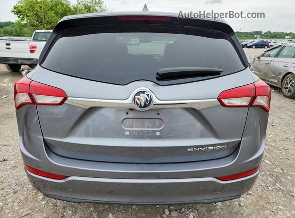 LRBFXBSAXKD018703 2019 BUICK ENVISION Gray Rear view