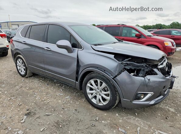 LRBFXBSAXKD018703 2019 BUICK ENVISION Gray Front right