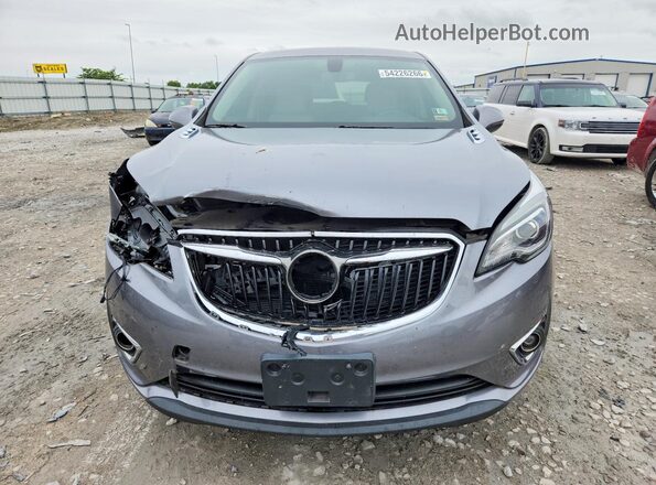 LRBFXBSAXKD018703 2019 BUICK ENVISION Gray Front view