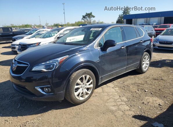 LRBFXBSAXLD067210 2020 BUICK ENVISION Black Передня ліва чверть