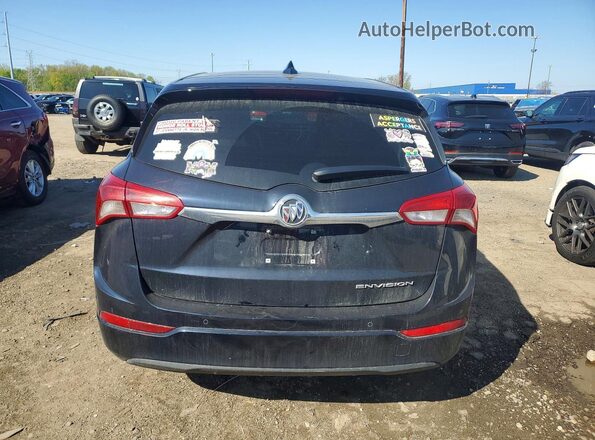 LRBFXBSAXLD067210 2020 BUICK ENVISION Black Вид ззаду