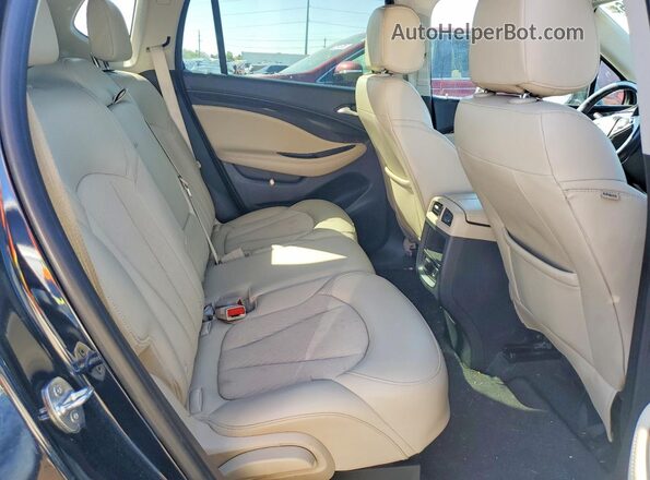 LRBFXBSAXLD067210 2020 BUICK ENVISION Black Вид задньої частини салону