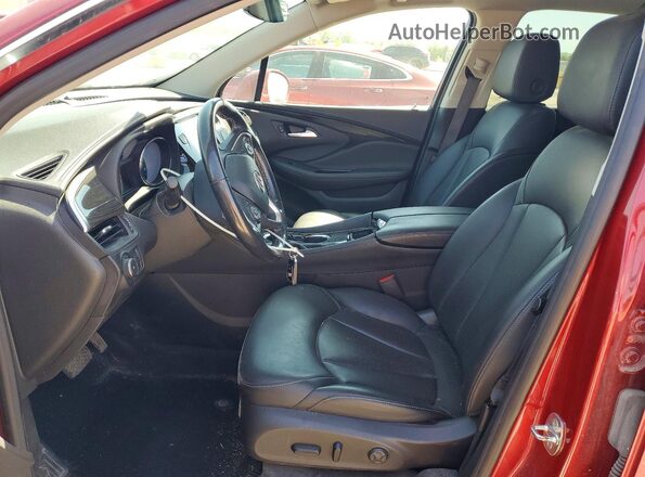 LRBFXCSA0LD157746 2020 BUICK ENVISION Красный Вид салона спереди