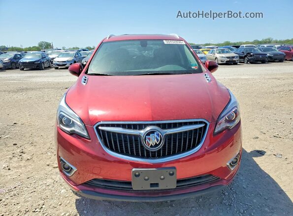 LRBFXCSA0LD157746 2020 BUICK ENVISION Красный Вид спереди