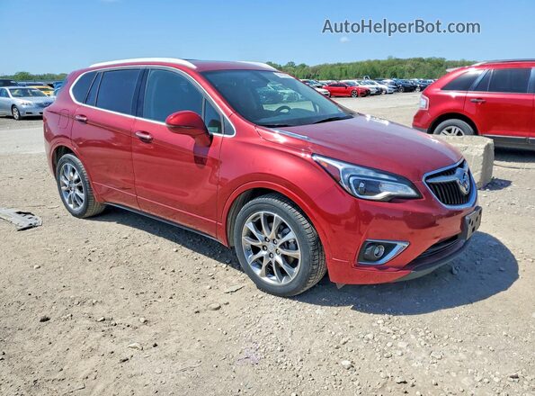 LRBFXCSA0LD157746 2020 BUICK ENVISION Красный Передняя правая четверть