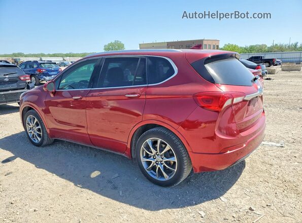 LRBFXCSA0LD157746 2020 BUICK ENVISION Красный Задняя левая четверть
