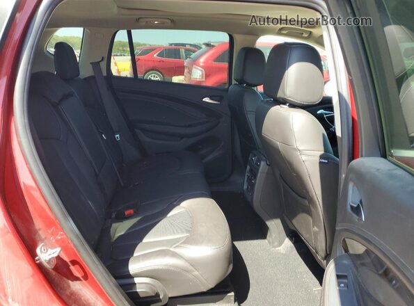 LRBFXCSA0LD157746 2020 BUICK ENVISION Красный Вид задней части салона