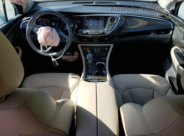 LRBFXCSA1KD107310 2019 BUICK ENVISION Белый Вид панели приборов