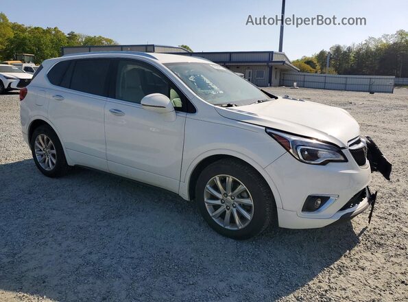 LRBFXCSA1KD107310 2019 BUICK ENVISION Белый Передняя правая четверть