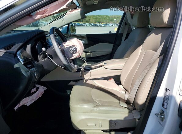 LRBFXCSA1KD107310 2019 BUICK ENVISION Белый Вид салона спереди