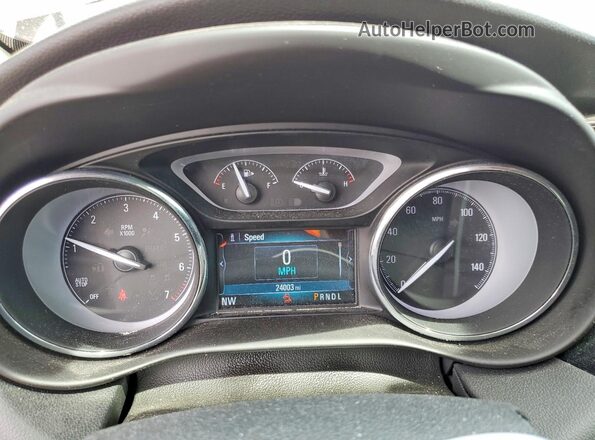 LRBFXCSA4LD125110 2020 BUICK ENVISION Burgundy Vista del cuadro de instrumentos