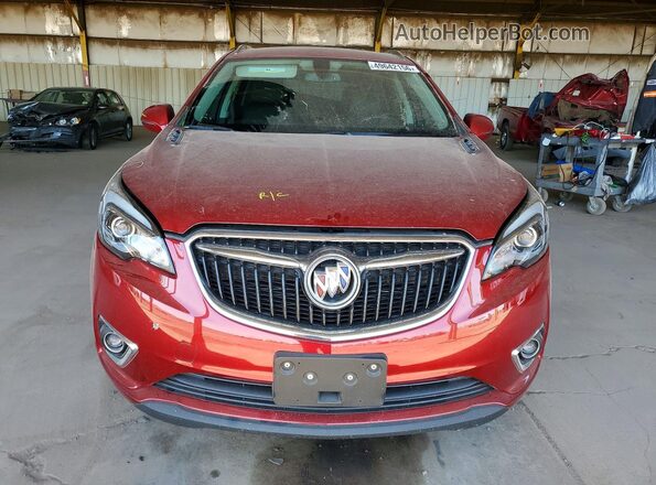 LRBFXCSA4LD125110 2020 BUICK ENVISION Burgundy Vista frontal