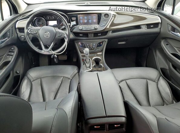 LRBFXCSA5KD004763 2019 BUICK ENVISION Silver Vista del salpicadero