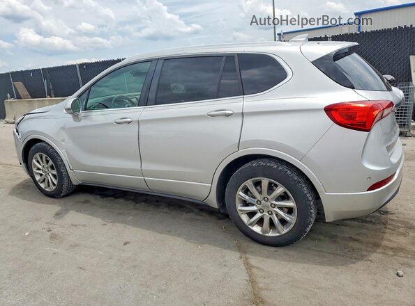 LRBFXCSA5KD004763 2019 BUICK ENVISION Silver Trasero izquierdo
